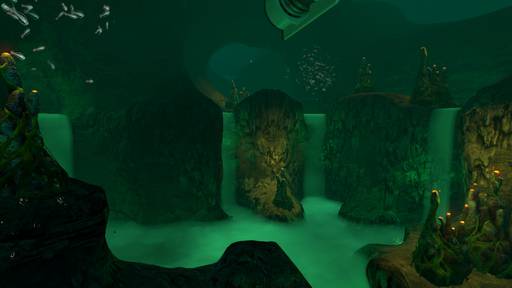 Subnautica - Subnautica - Кости в реке